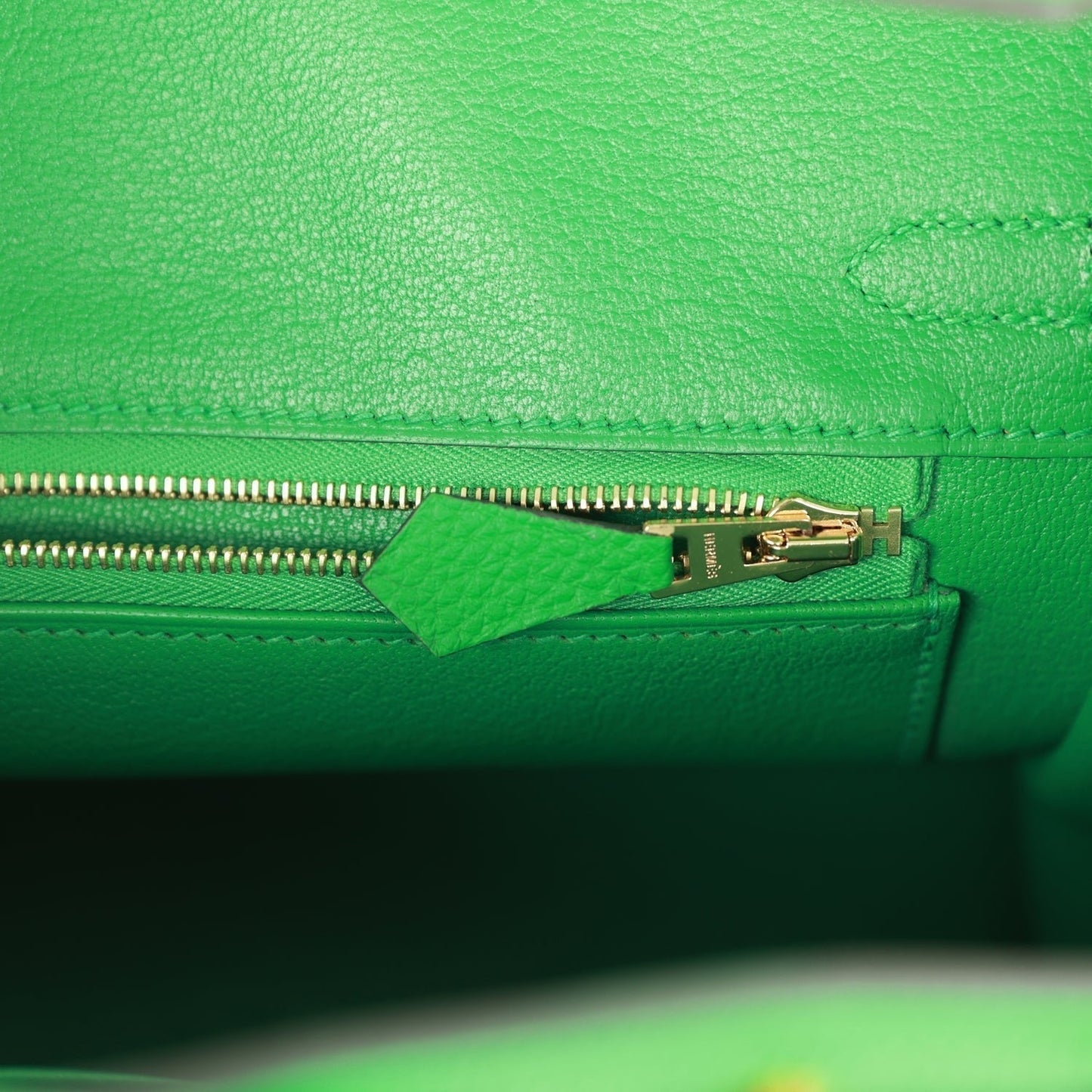 Luxury Hermes Birkin 25 Bambou Togo Gold Hardware