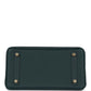 Hermes Birkin 25 Vert Cypress Matte Alligator and Togo Touch Gold Hardware
