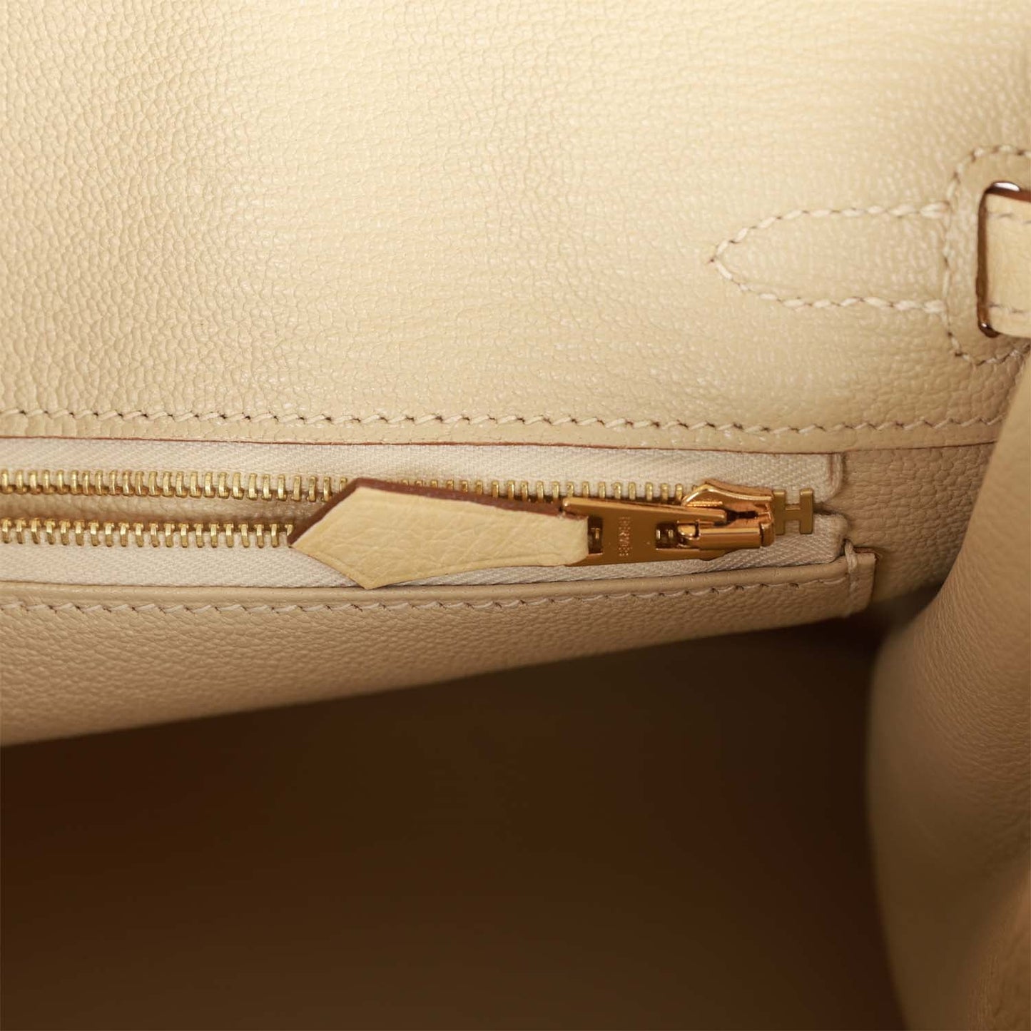 Luxury Hermes Birkin 25 Vanille Ostrich Boreal Gold Hardware