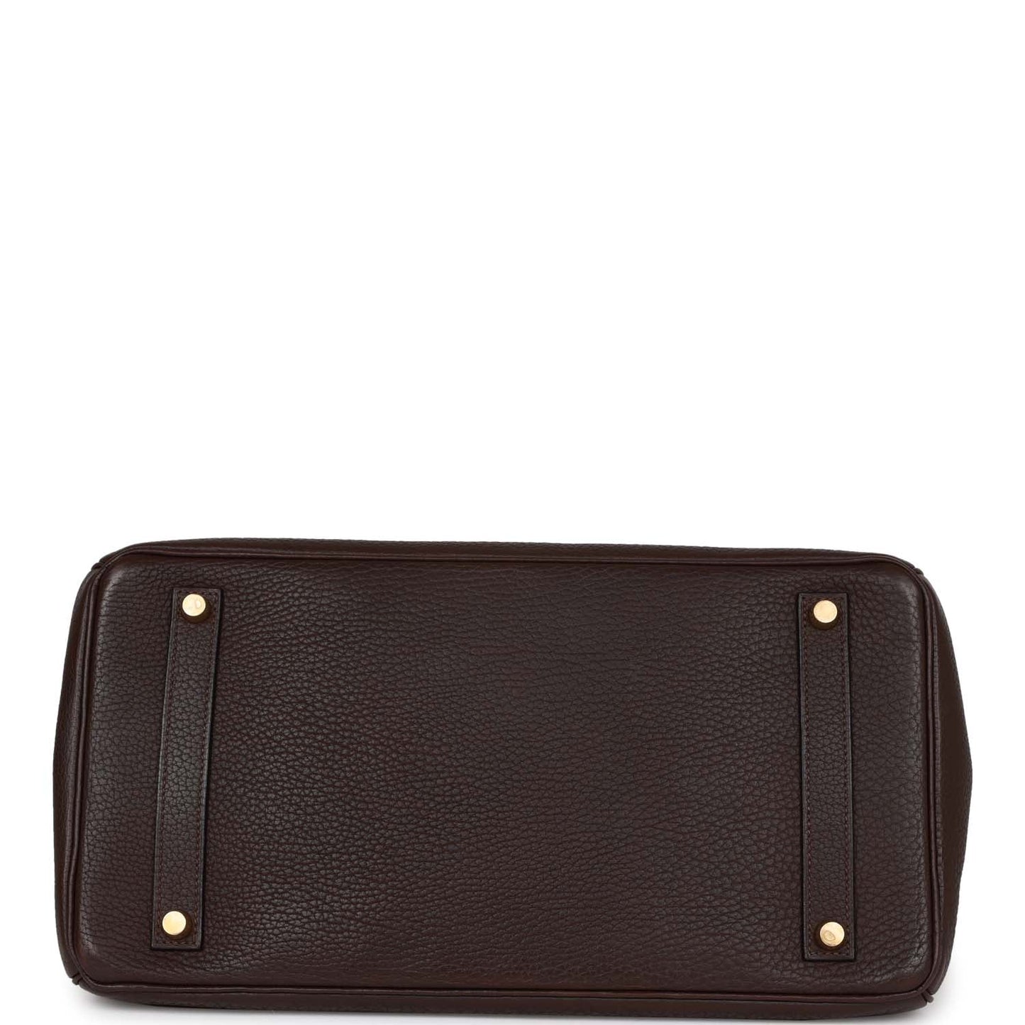 Hermes Birkin 35 Marron Fonce Fjord Gold Hardware