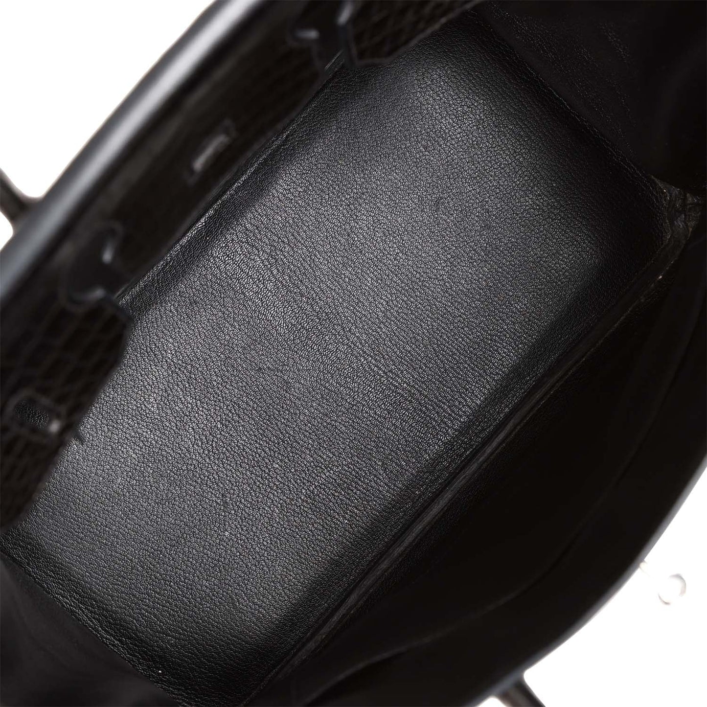 Top Quality Hermes Birkin 35 Black Matte Crocodile Porosus Palladium Hardware