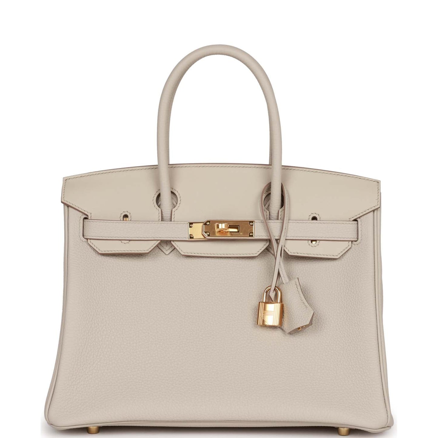 Luxury Hermes 3 En 1 Birkin 30 Beton Togo and Swift Gold Hardware