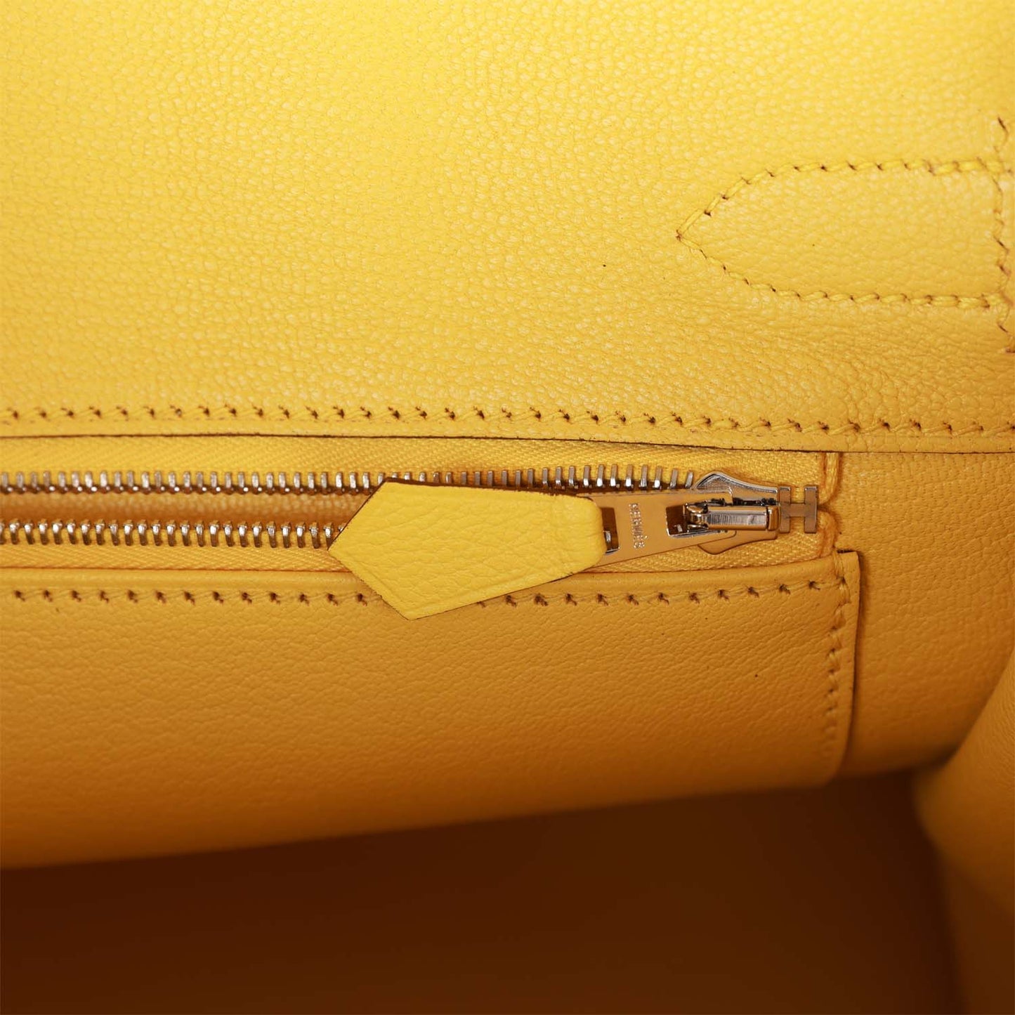 Luxury Hermes Birkin 30 Jaune de Naples Taurillon Novillo Palladium Hardware