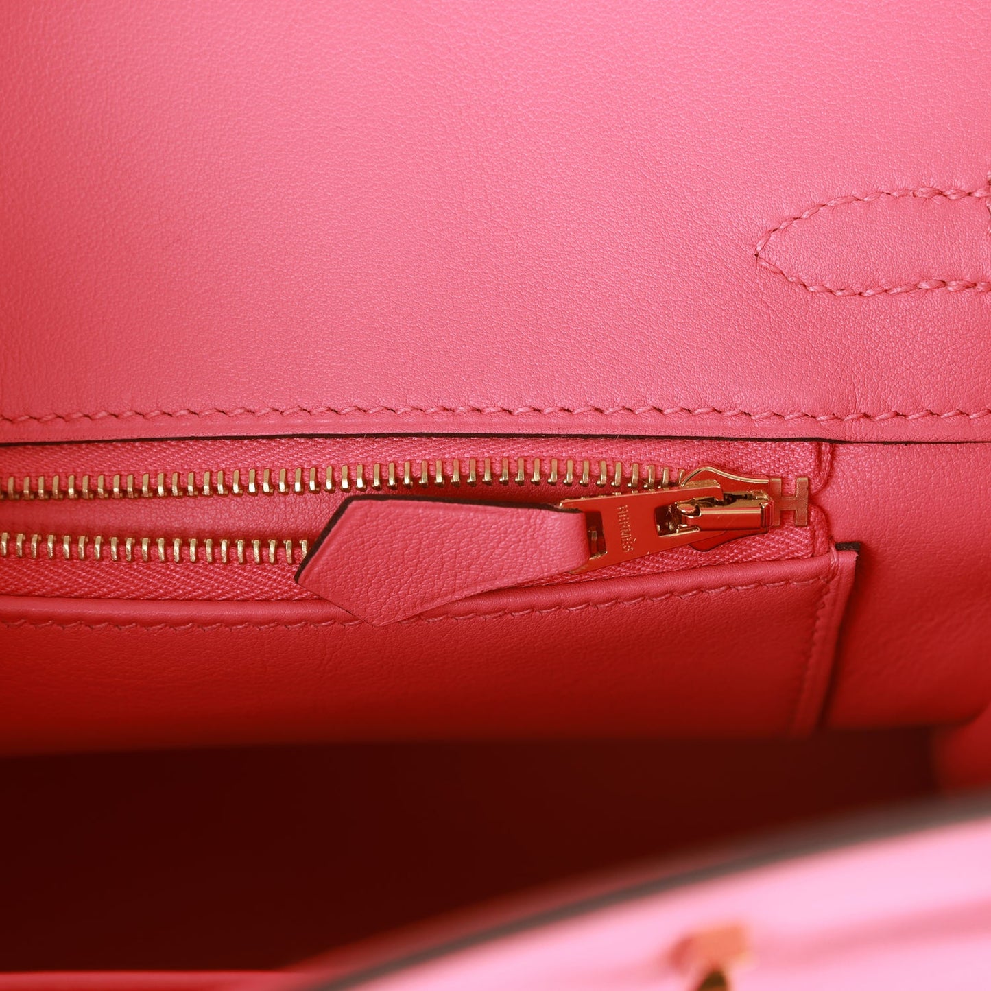 Luxury Hermes Birkin 25 Rose Azalee Swift Gold Hardware