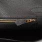 Hermes Birkin 30 Black Niloticus Crocodile and Togo Touch Rose Gold Hardware