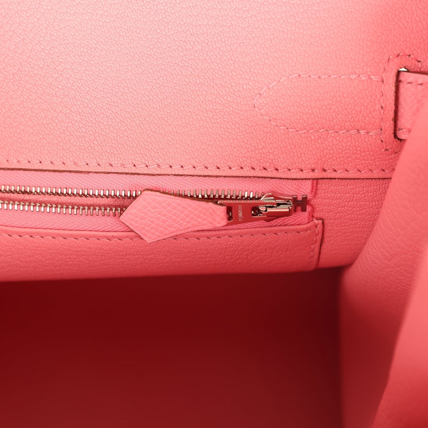 Hermes Birkin 30 Rose Confetti Epsom Palladium Hardware