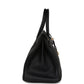 Pre-owned Hermes Birkin 35 Black Togo Gold Hardware