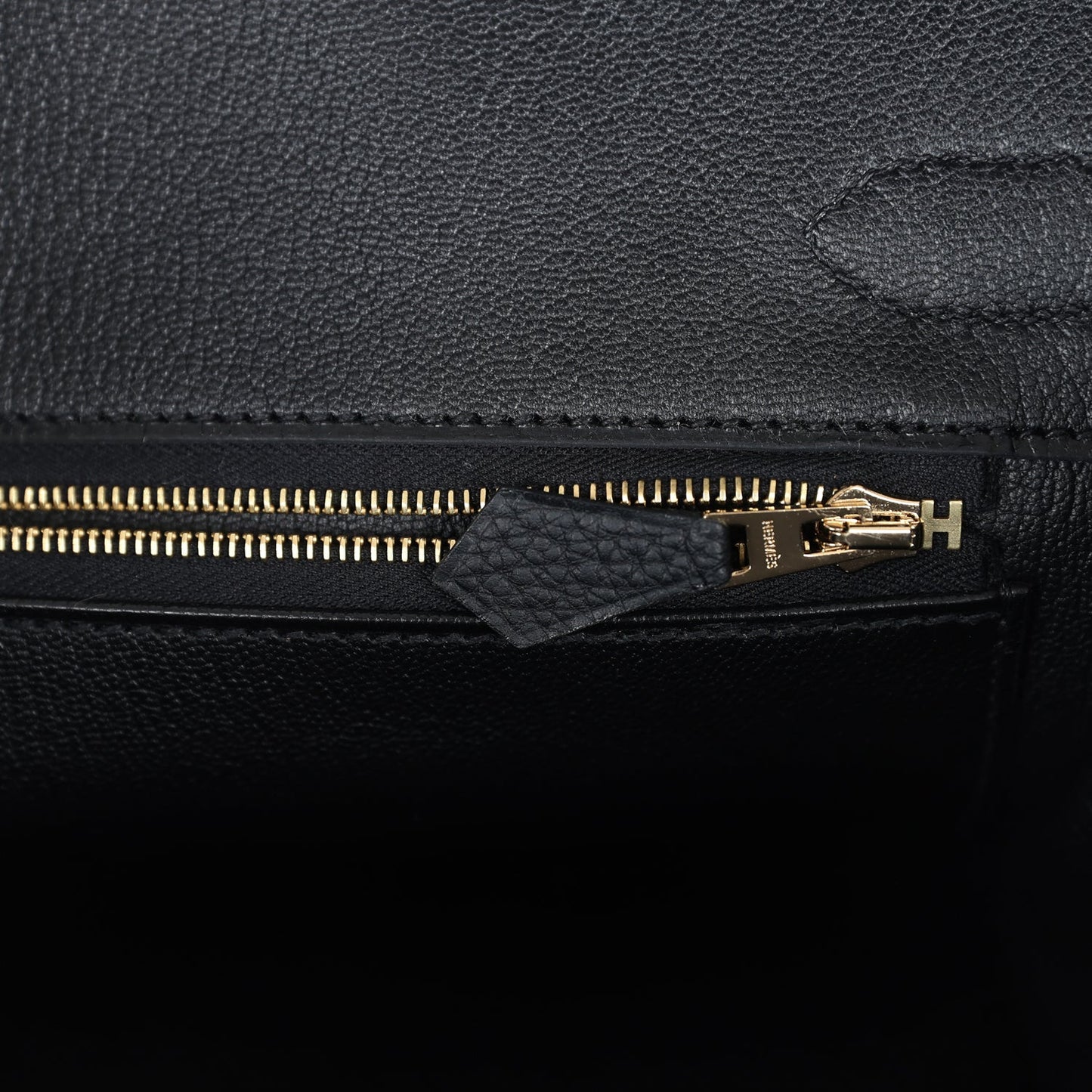 Hermes Birkin 30 Black Togo Gold Hardware