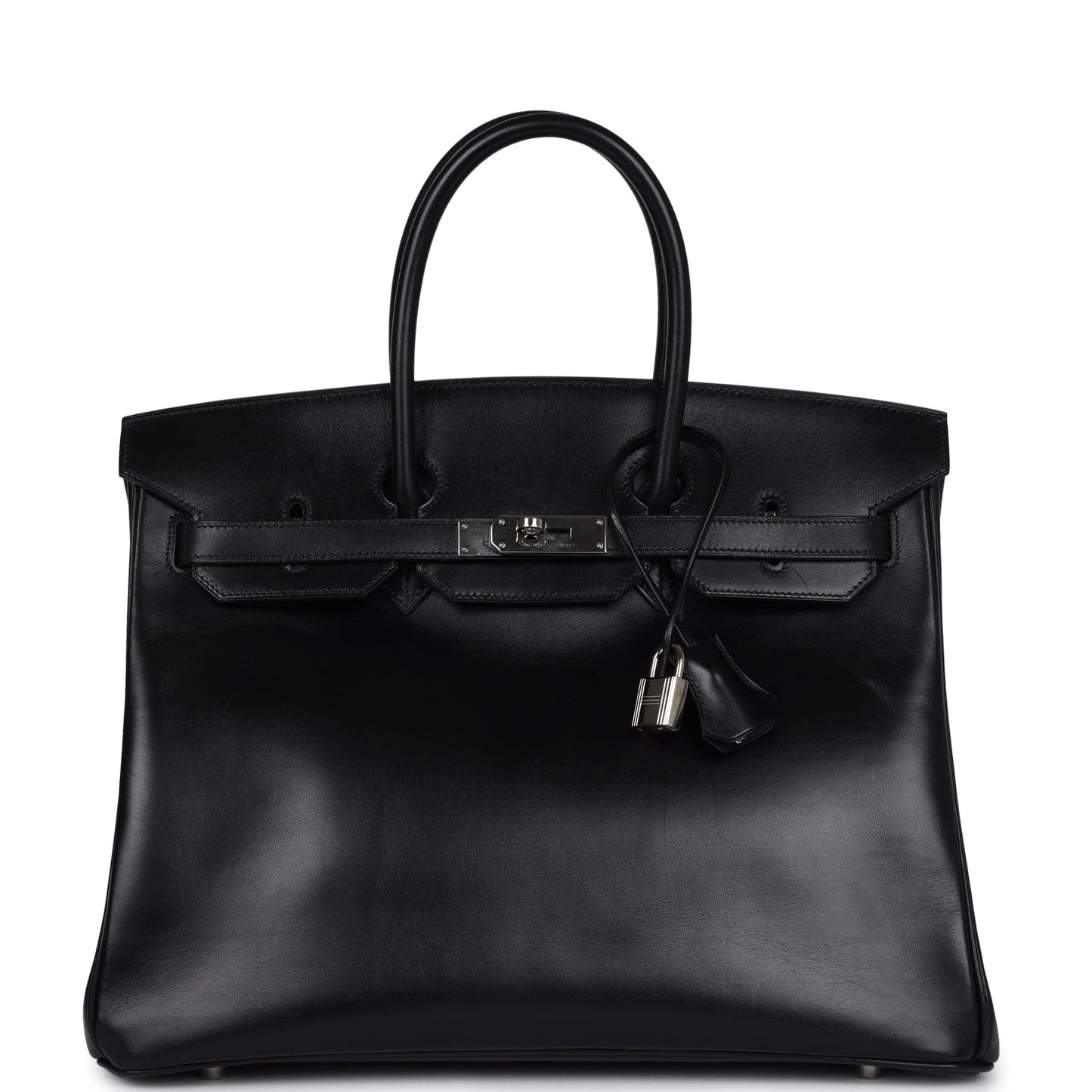 New Hermes Birkin 35 Black Box Palladium Hardware
