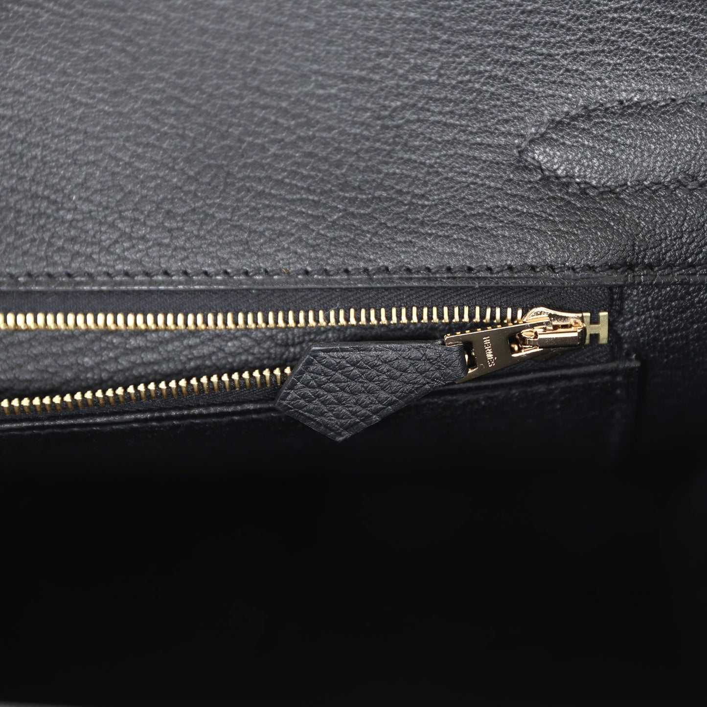 Hermes Birkin 30 Black Togo Gold Hardware