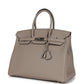Hermes Birkin 35 Gris Tourterelle Togo Palladium Hardware