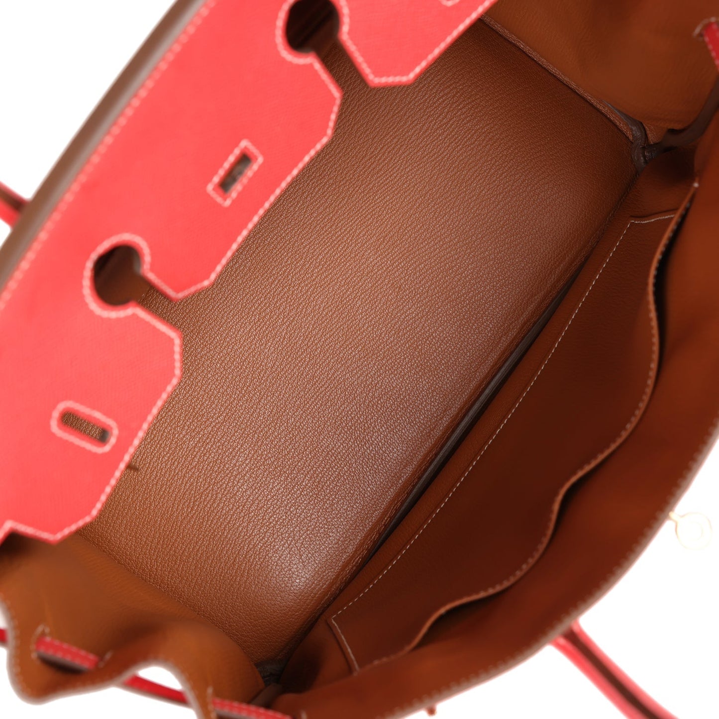 Pre-owned Hermes Birkin 35 Rose Jaipur Candy Epsom Permabrass Hardware