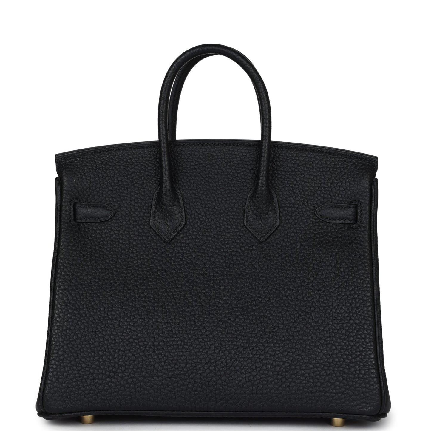 New Hermes Birkin 25 Black Togo Gold Hardware