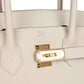 Hermes Birkin 30 Craie Togo Gold Hardware