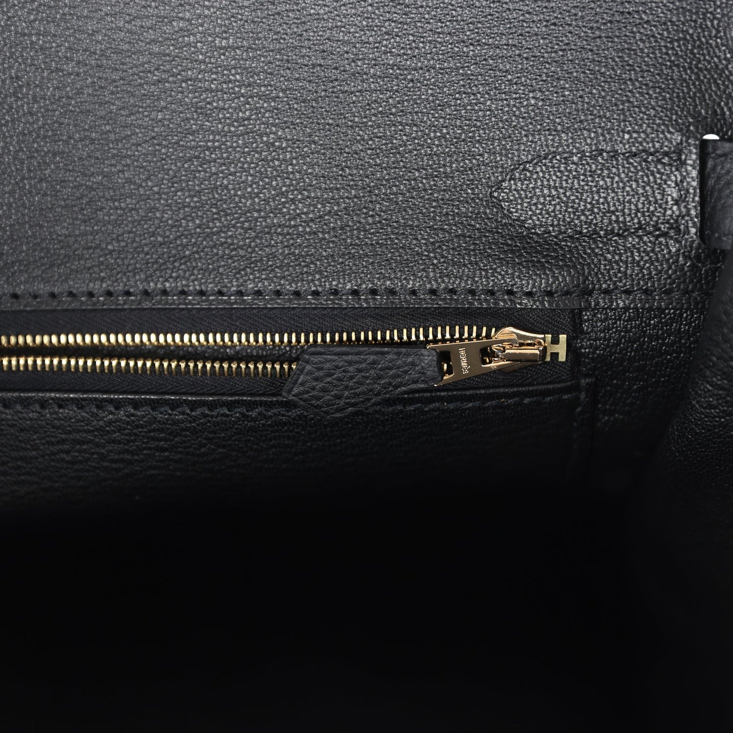 Hermes Birkin 30 Black Togo Gold Hardware