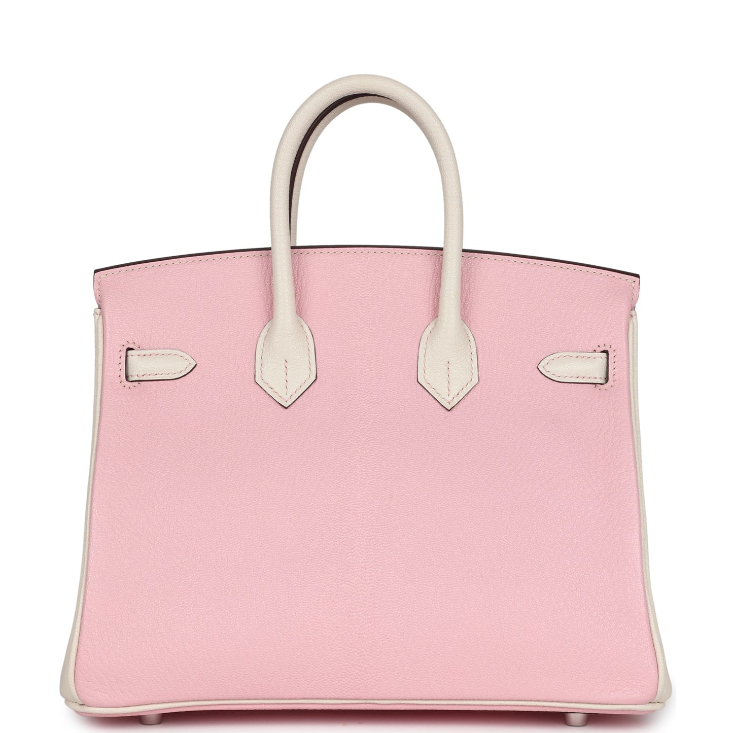 Hermes Special Order (HSS) Birkin 25 Rose Sakura and Nata Chevre Brushed Gold Hardware
