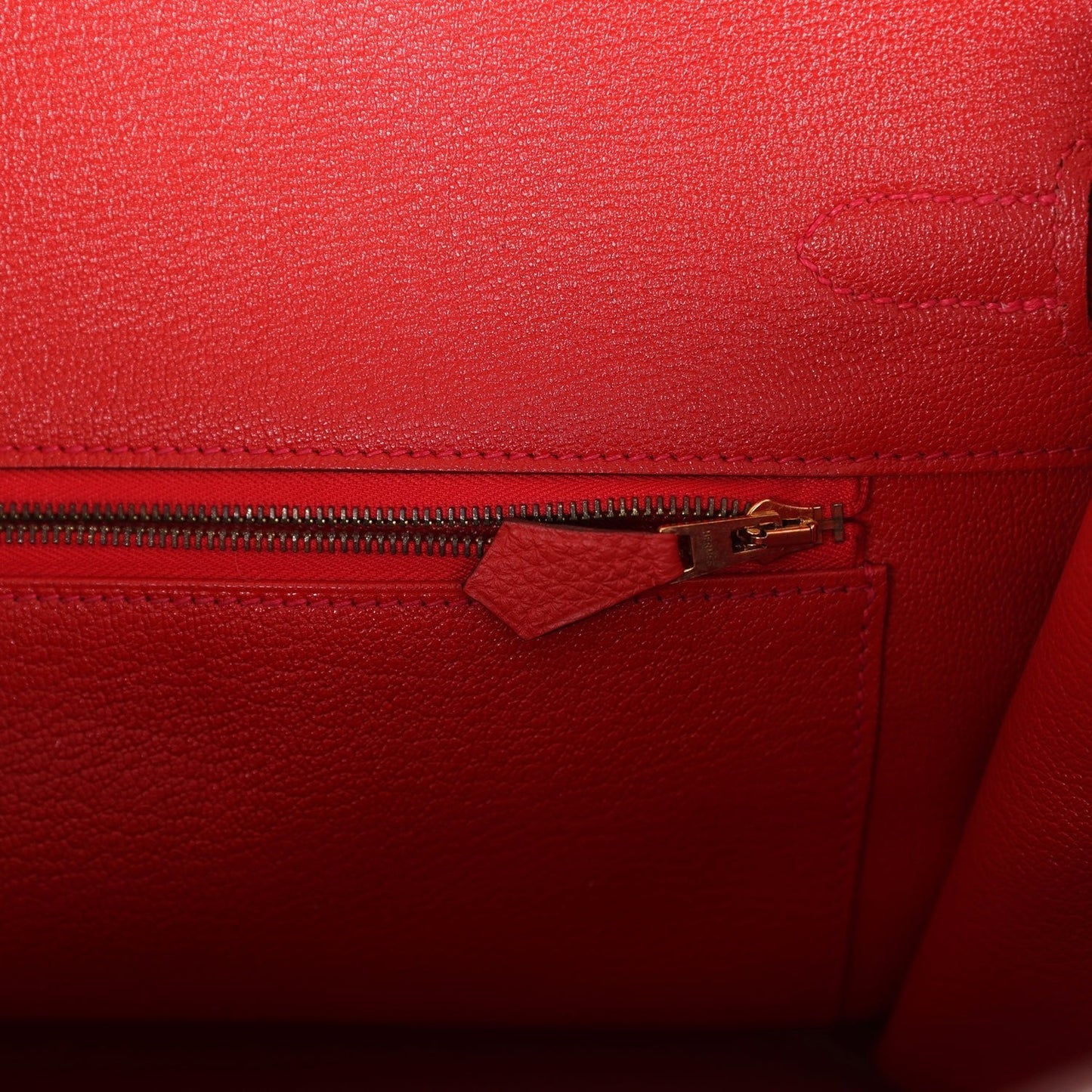Hermes Birkin 35 Geranium Togo Gold Hardware