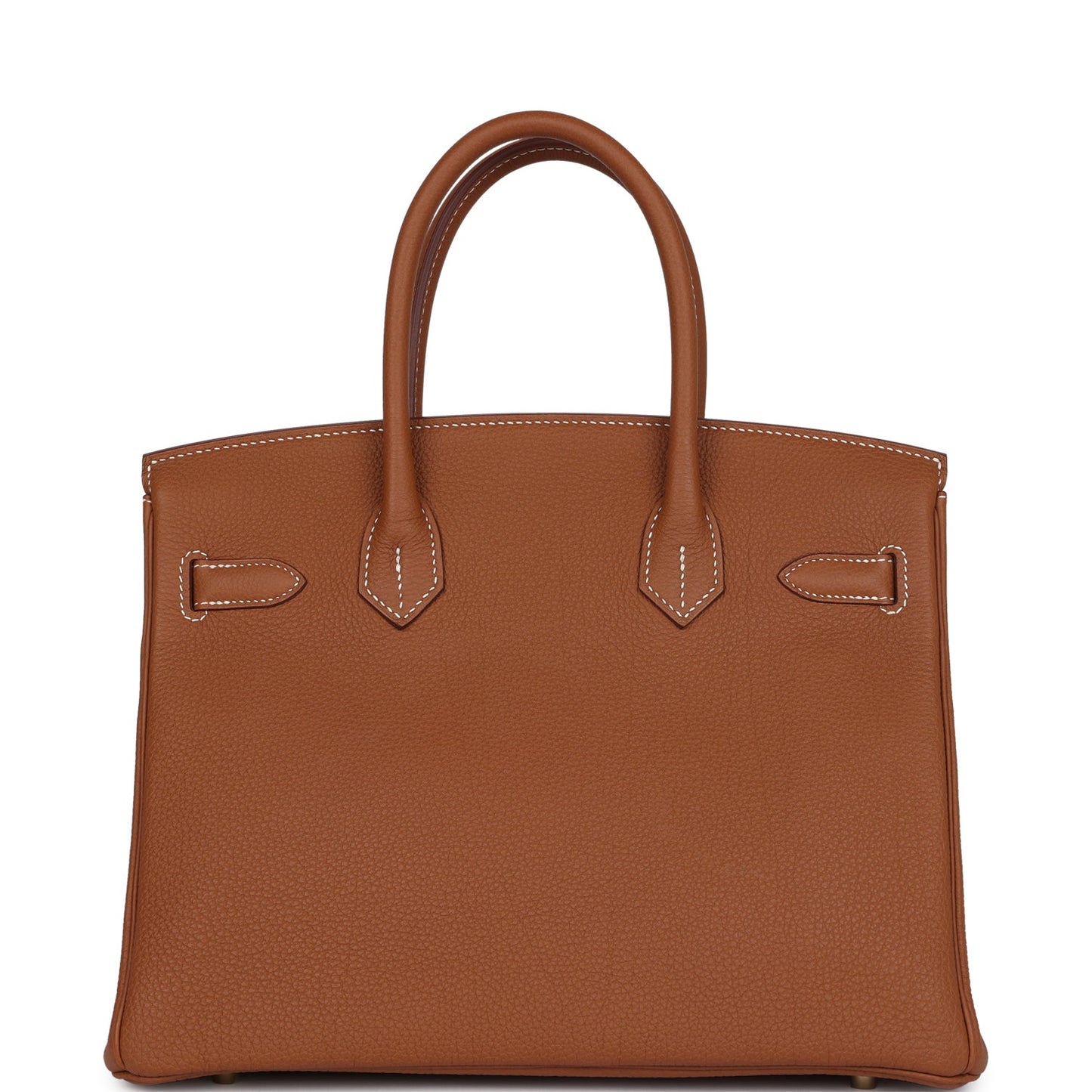 Pre-owned Hermes Birkin 30 Gold Togo Gold Hardware