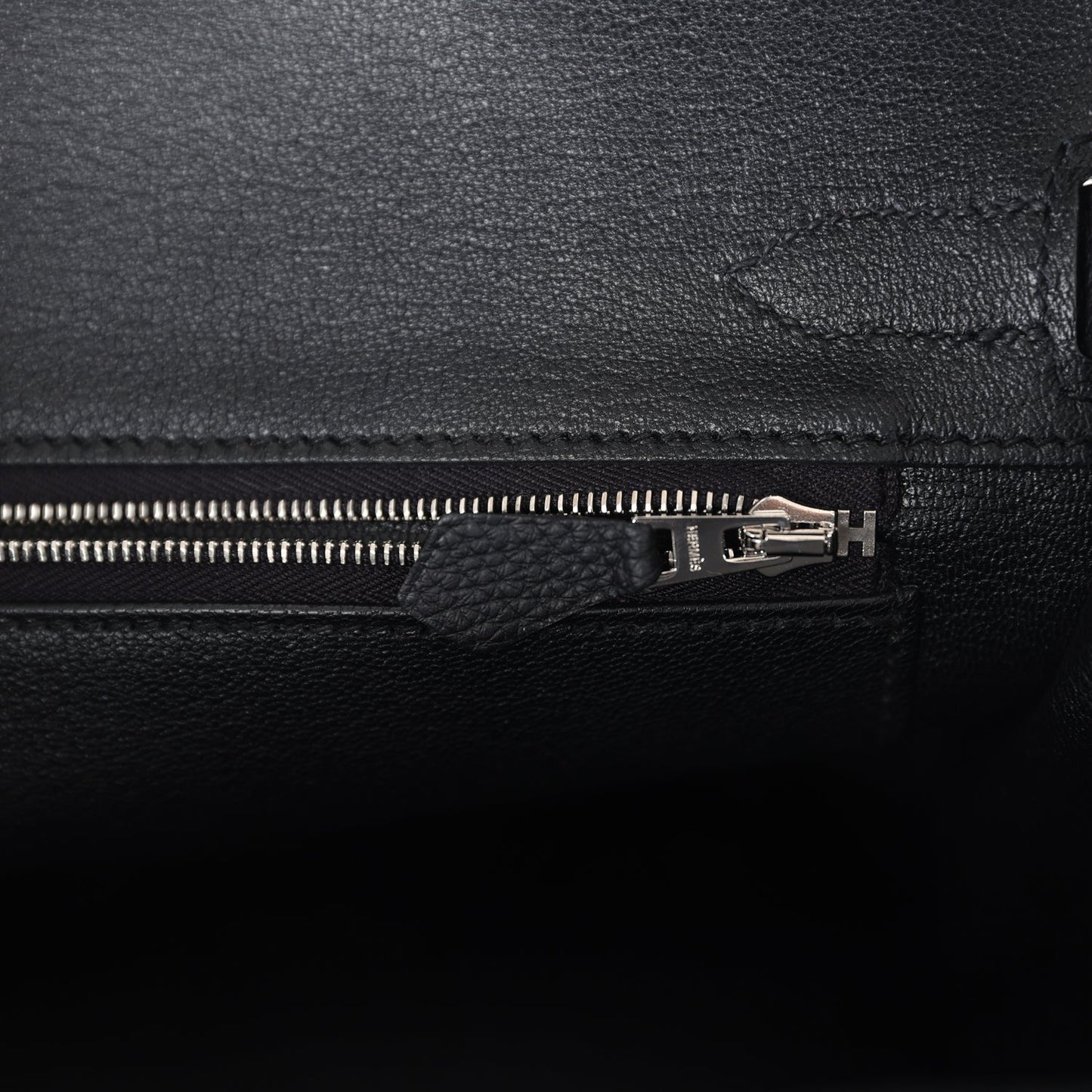 Hermes Birkin 30 Black Togo Palladium Hardware
