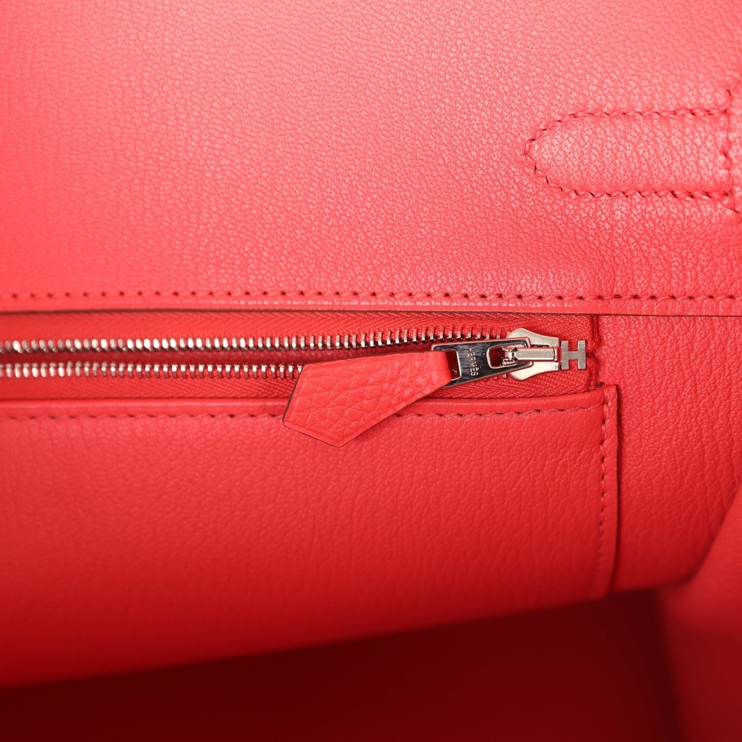 Hermes Birkin 35 Rose Jaipur Clemence Palladium Hardware