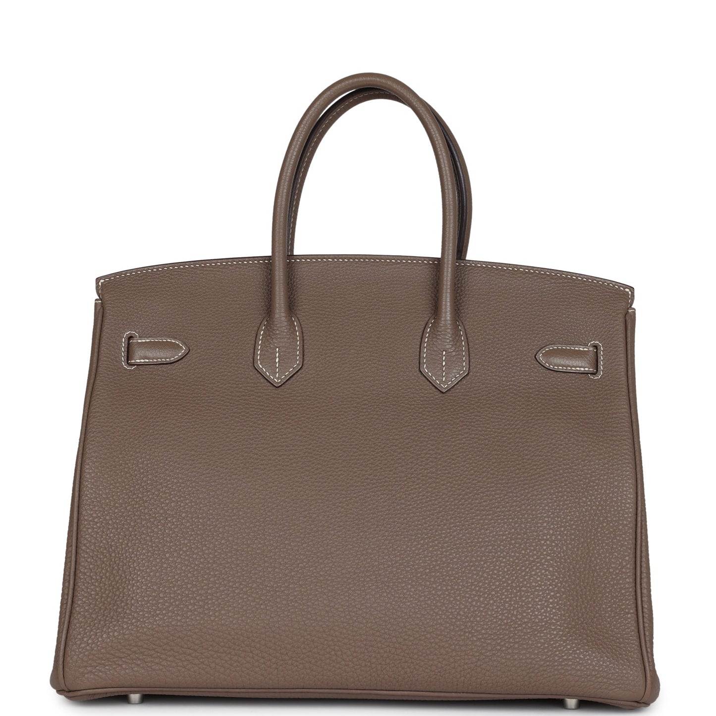New Hermes Birkin 35 Etoupe Togo Palladium Hardware