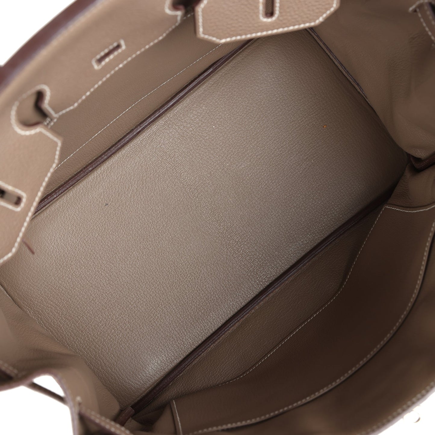 New Hermes Birkin 35 Etoupe Togo Palladium Hardware