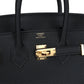 Hermes Birkin 25 Black Togo Gold Hardware