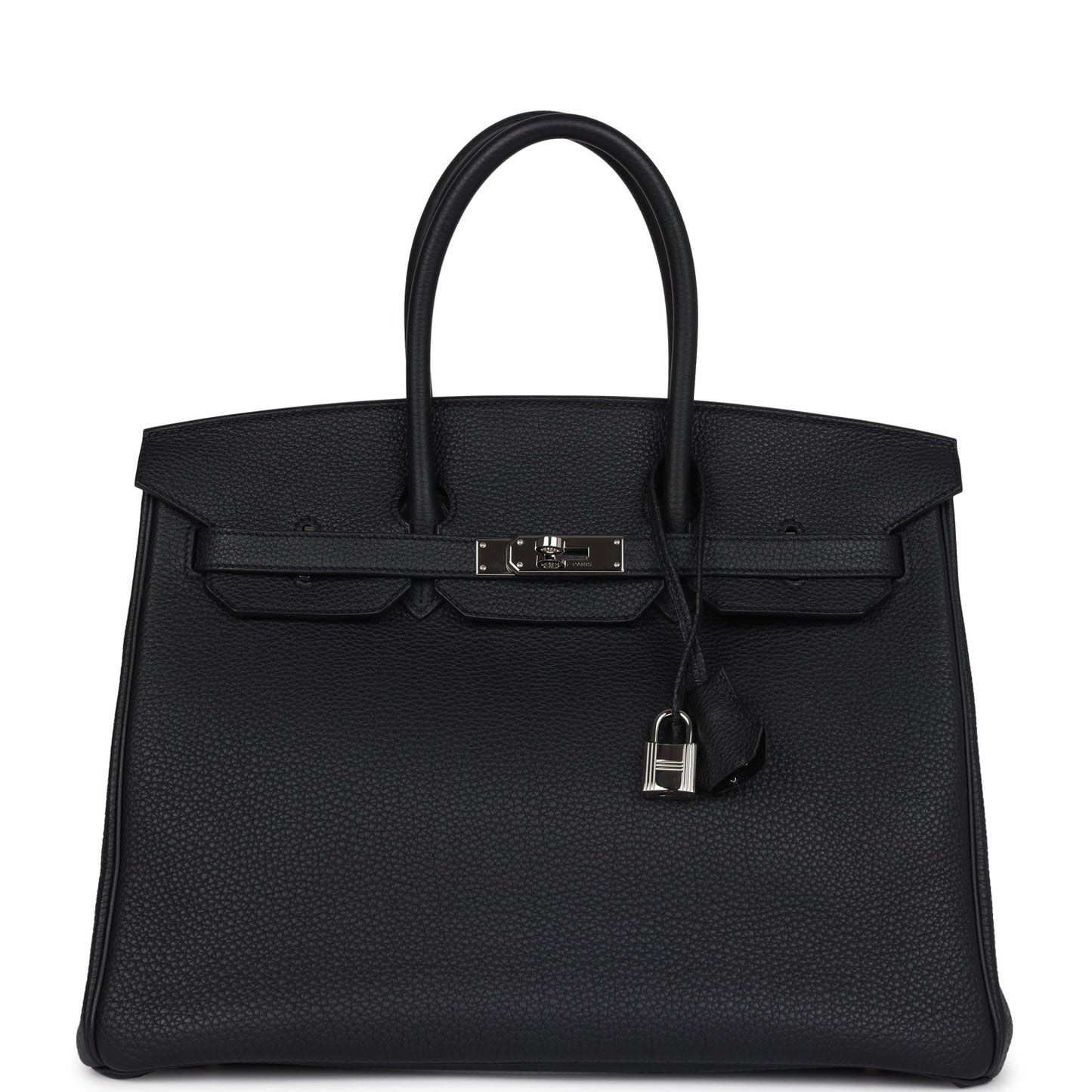 New Hermes Birkin 35 Black Togo Palladium Hardware