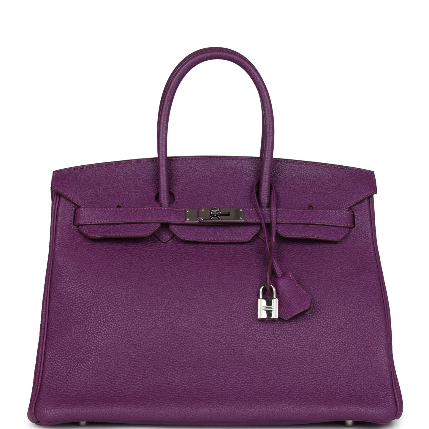 Hermes Birkin 35 Anemone Togo Palladium Hardware