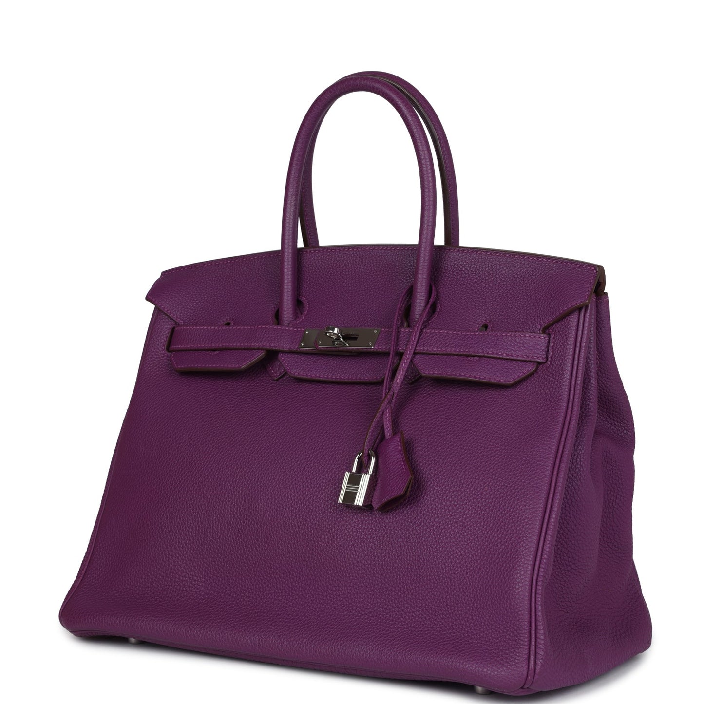 Hermes Birkin 35 Anemone Togo Palladium Hardware