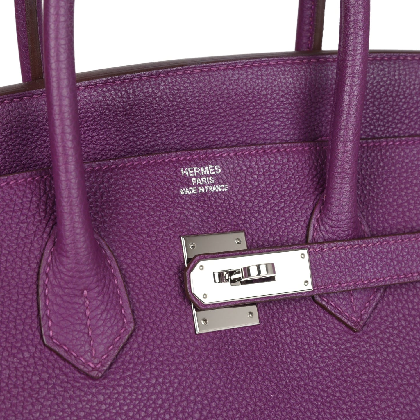 Hermes Birkin 35 Anemone Togo Palladium Hardware