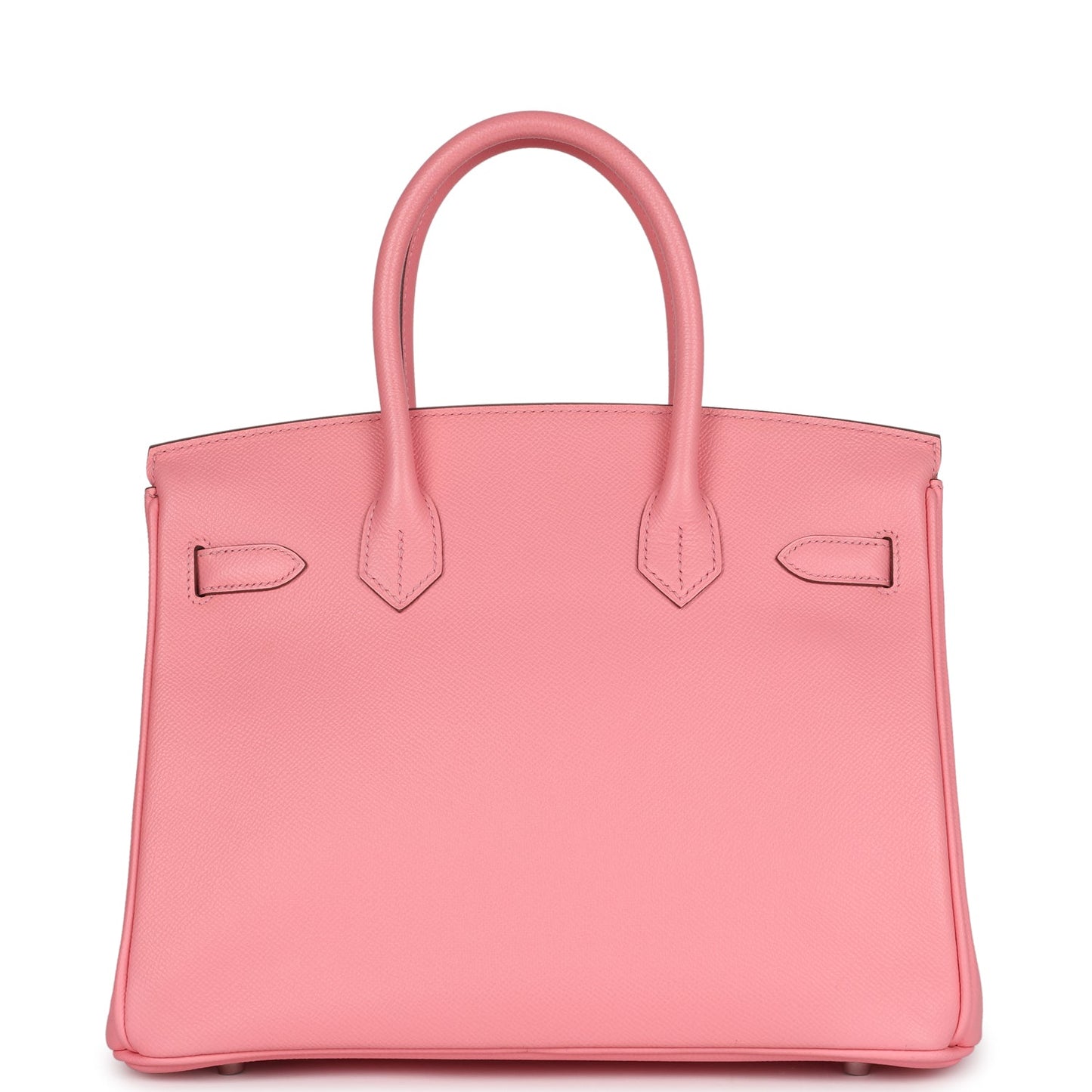 Pre-owned Hermes Birkin 30 Rose Confetti Epsom Palladium Hardware