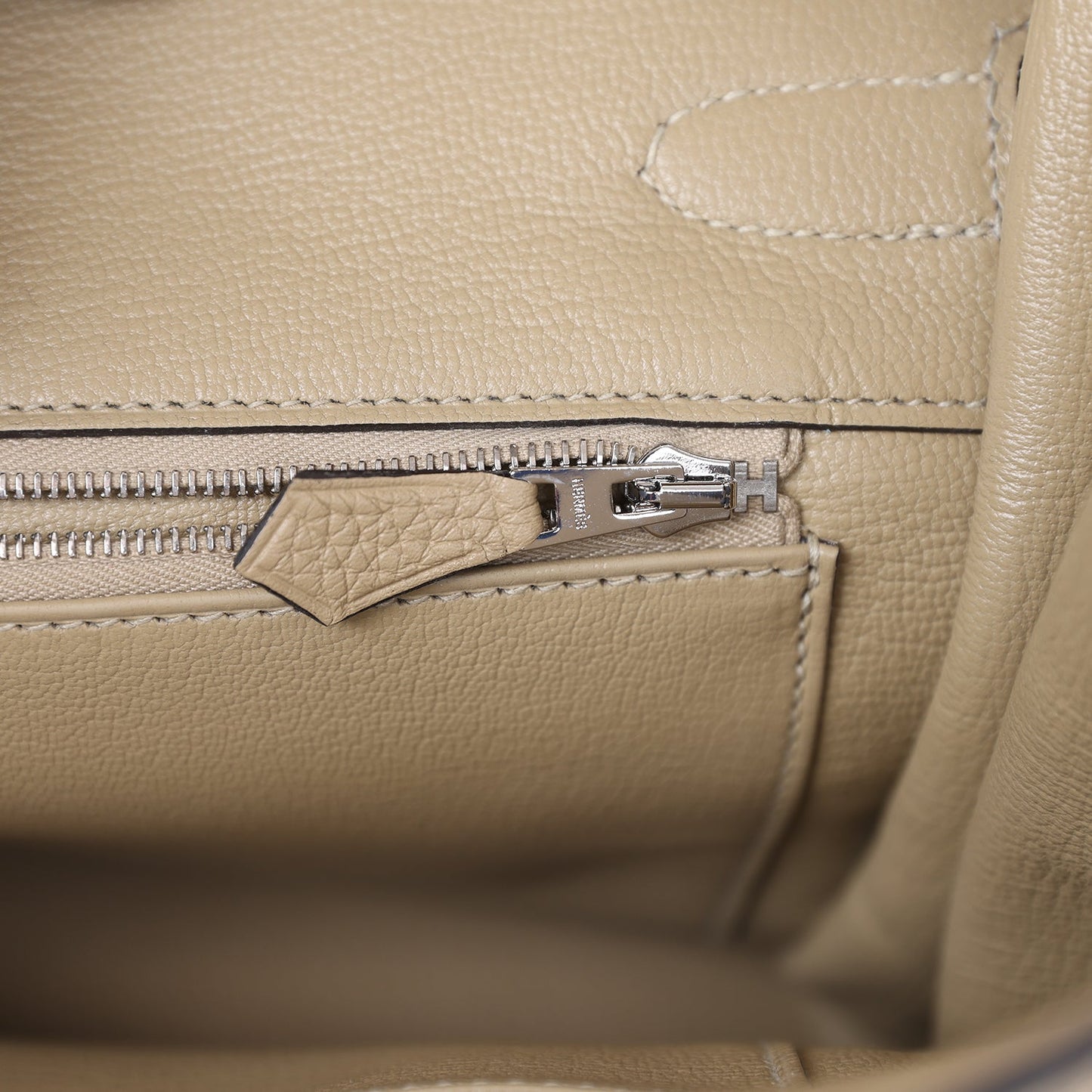 New Hermes Birkin 35 Trench Togo Palladium Hardware