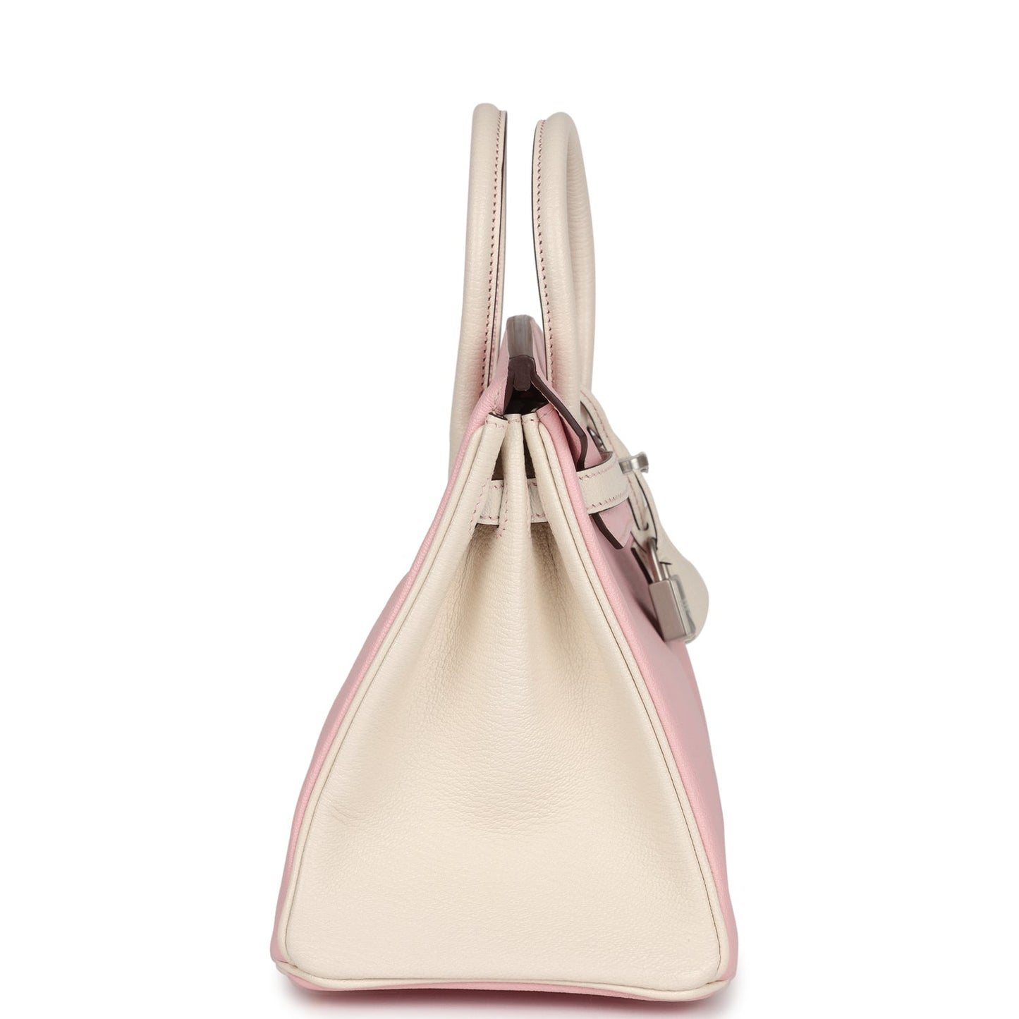 Hermes Special Order (HSS) Birkin 25 Rose Sakura and Nata Chevre Mysore Brushed Gold Hardware