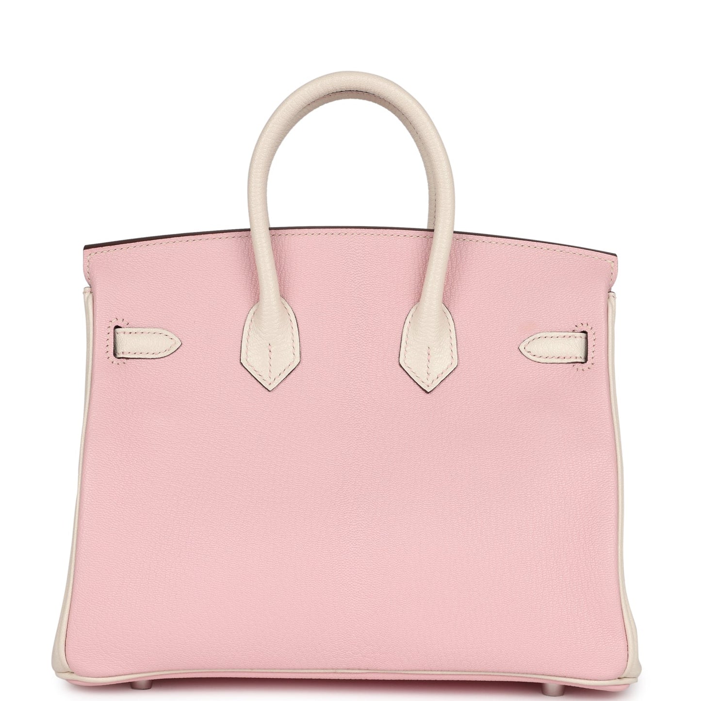 Hermes Special Order (HSS) Birkin 25 Rose Sakura and Nata Chevre Mysore Brushed Gold Hardware