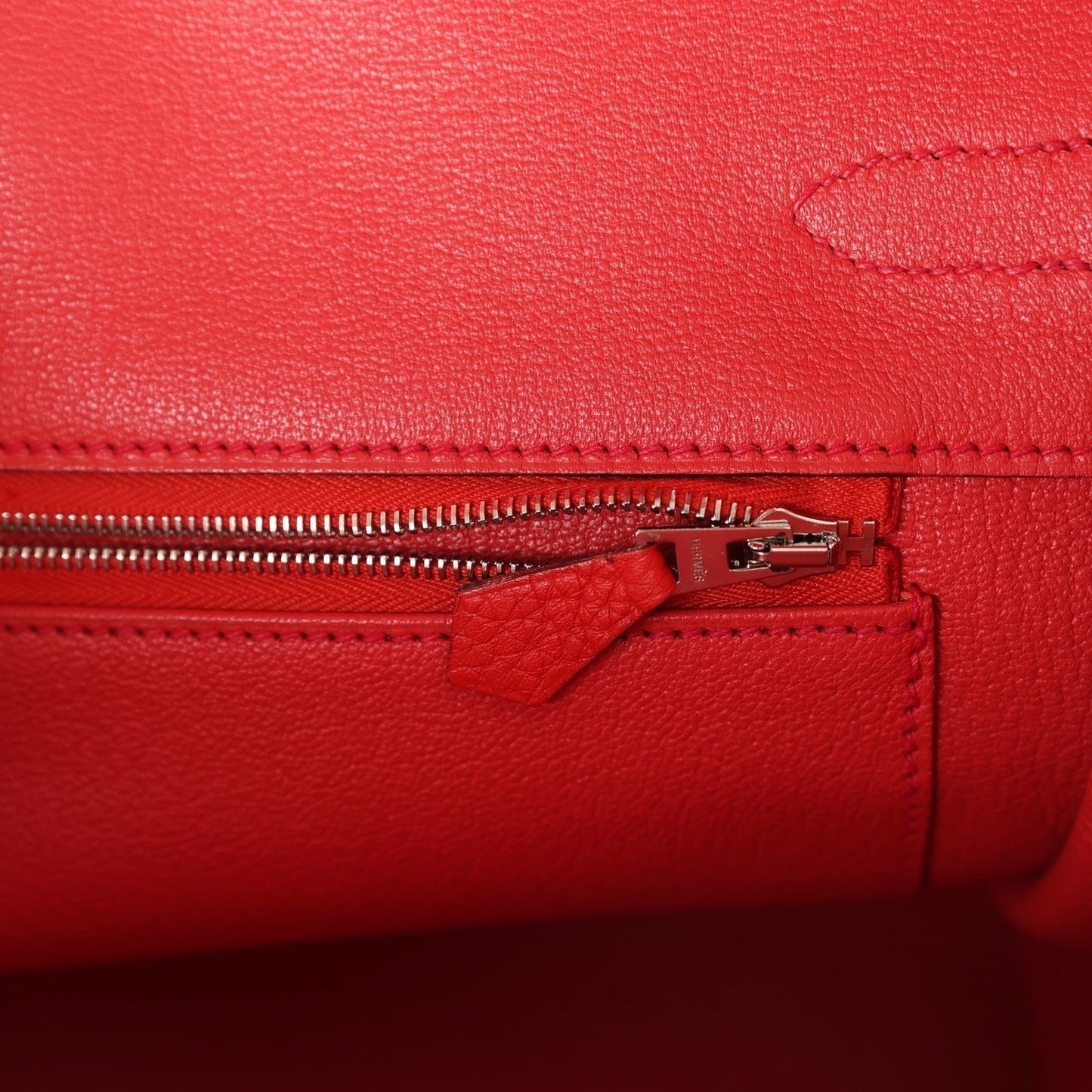 Hermes Birkin 35 Geranium Togo Palladium Hardware