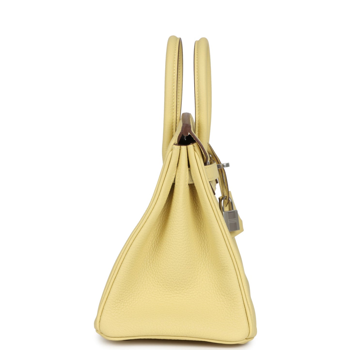 Hermes Birkin 25 Jaune Poussin Togo Palladium Hardware