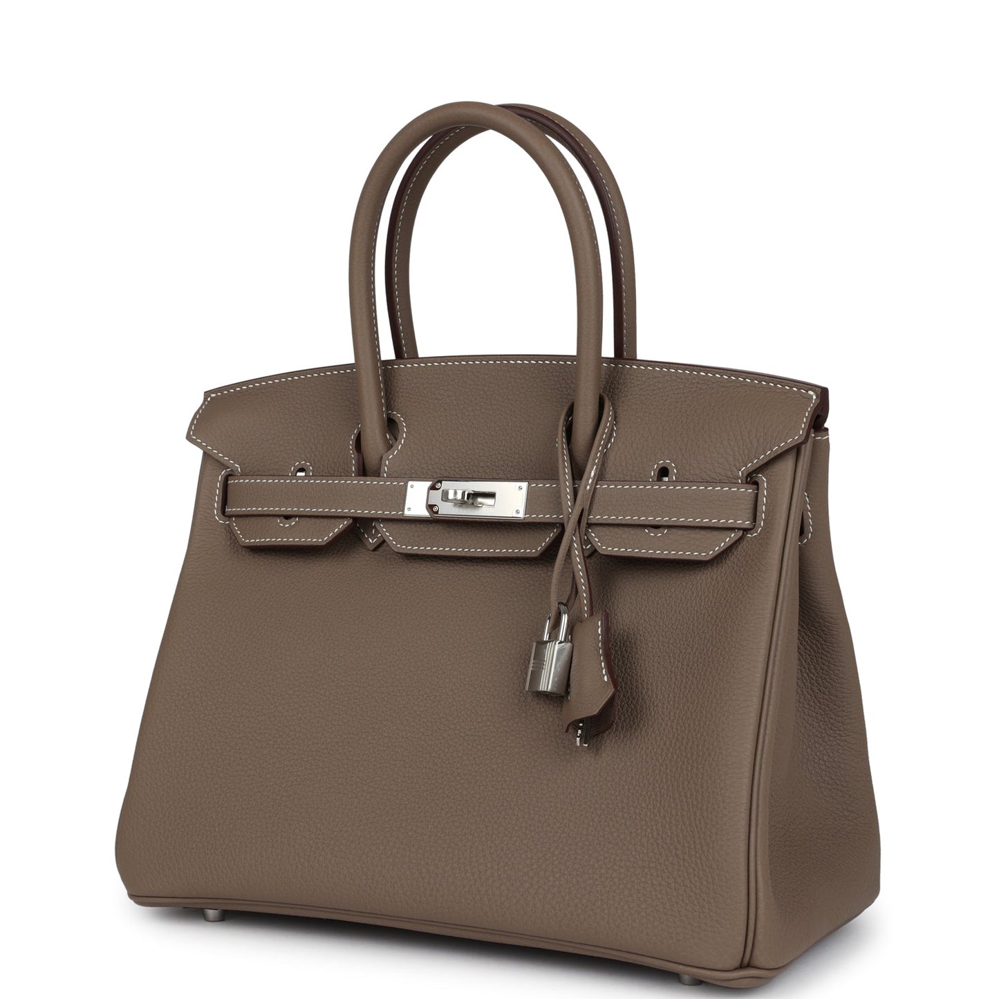 Hermes Birkin 30 Etoupe Togo Palladium Hardware