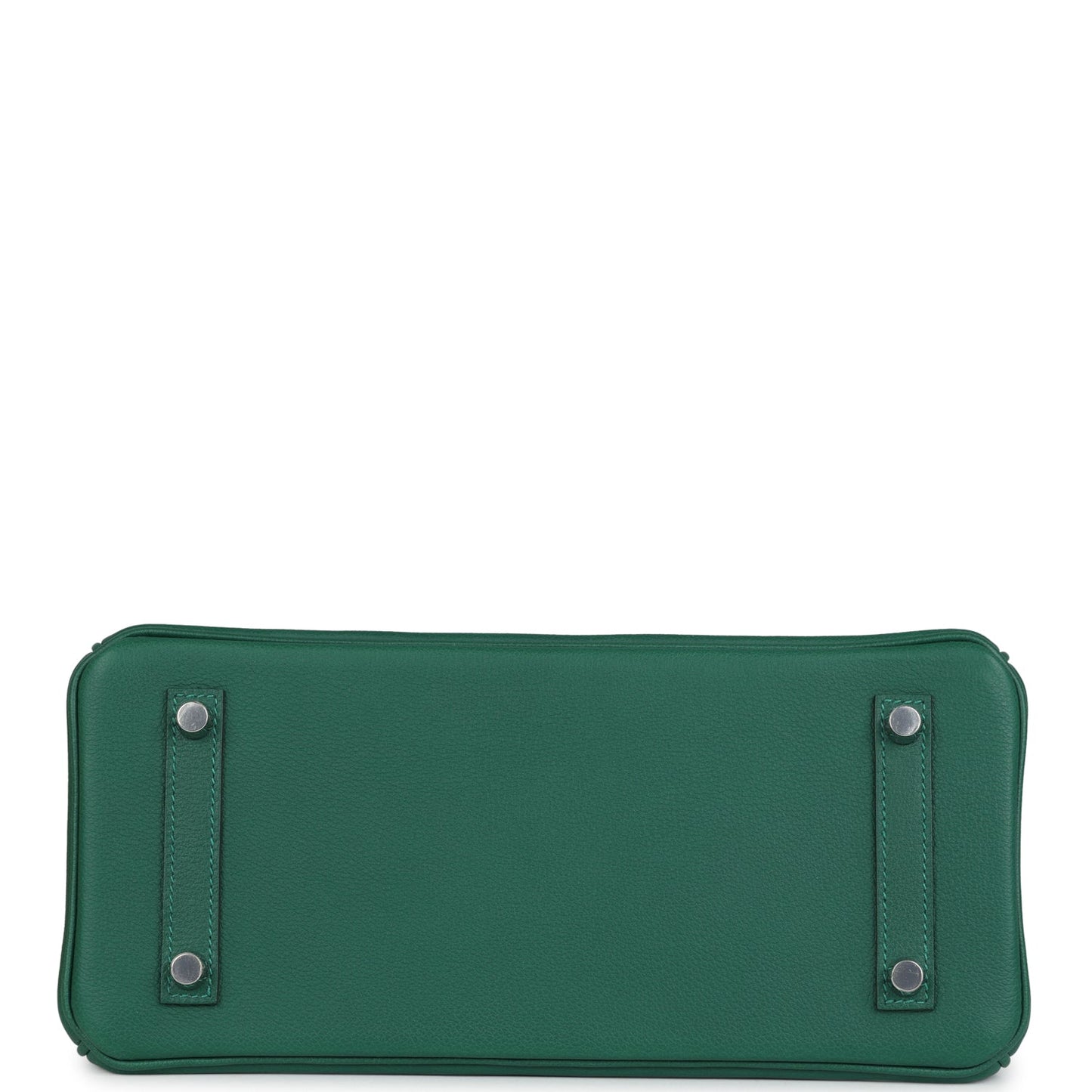 Hermes Shoulder Birkin Light 29 Vert Moyen Evercolor Palladium Hardware