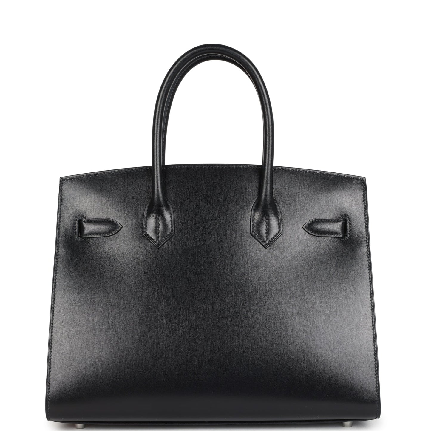 Hermes Birkin Sellier 30 Black Box Palladium Hardware