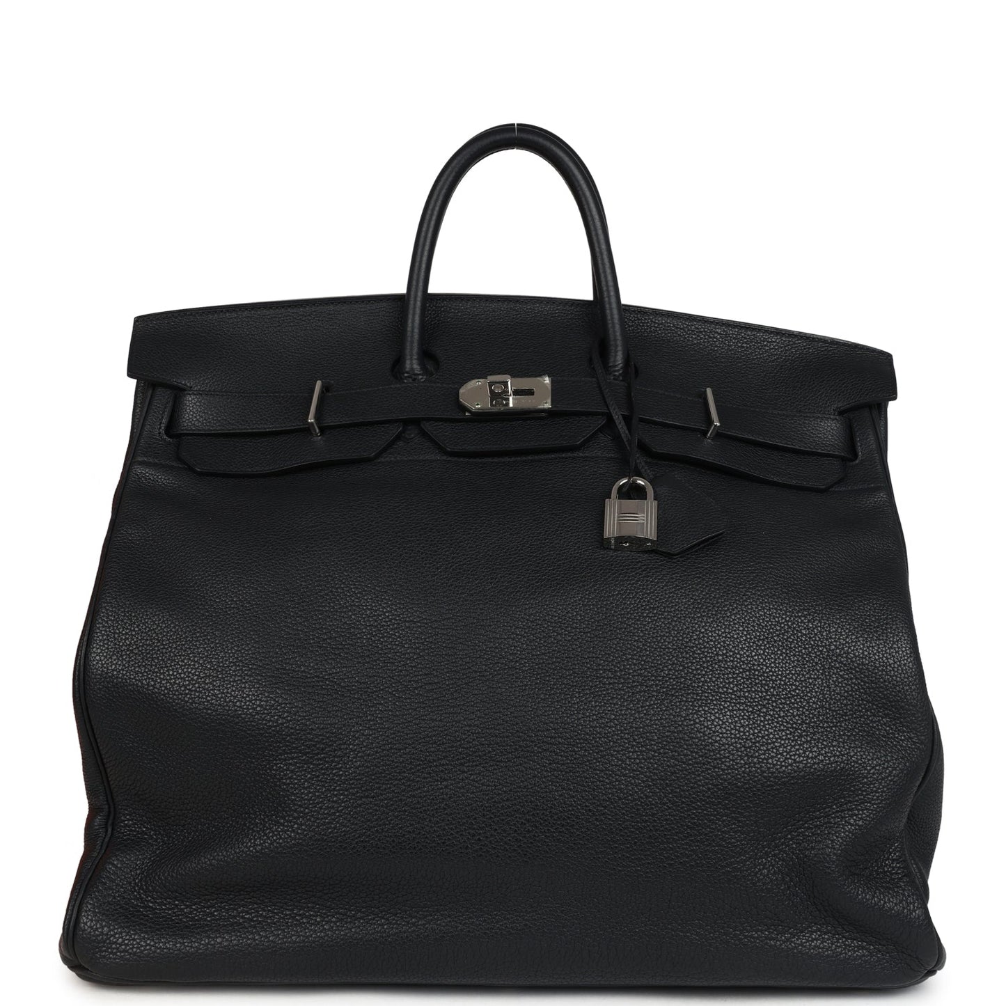 Hermes HAC Birkin 50 Black Togo Palladium Hardware