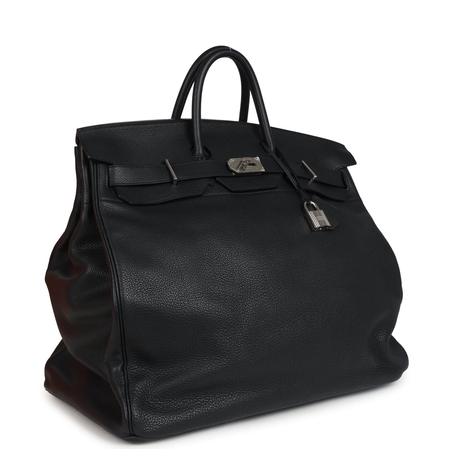 Hermes HAC Birkin 50 Black Togo Palladium Hardware
