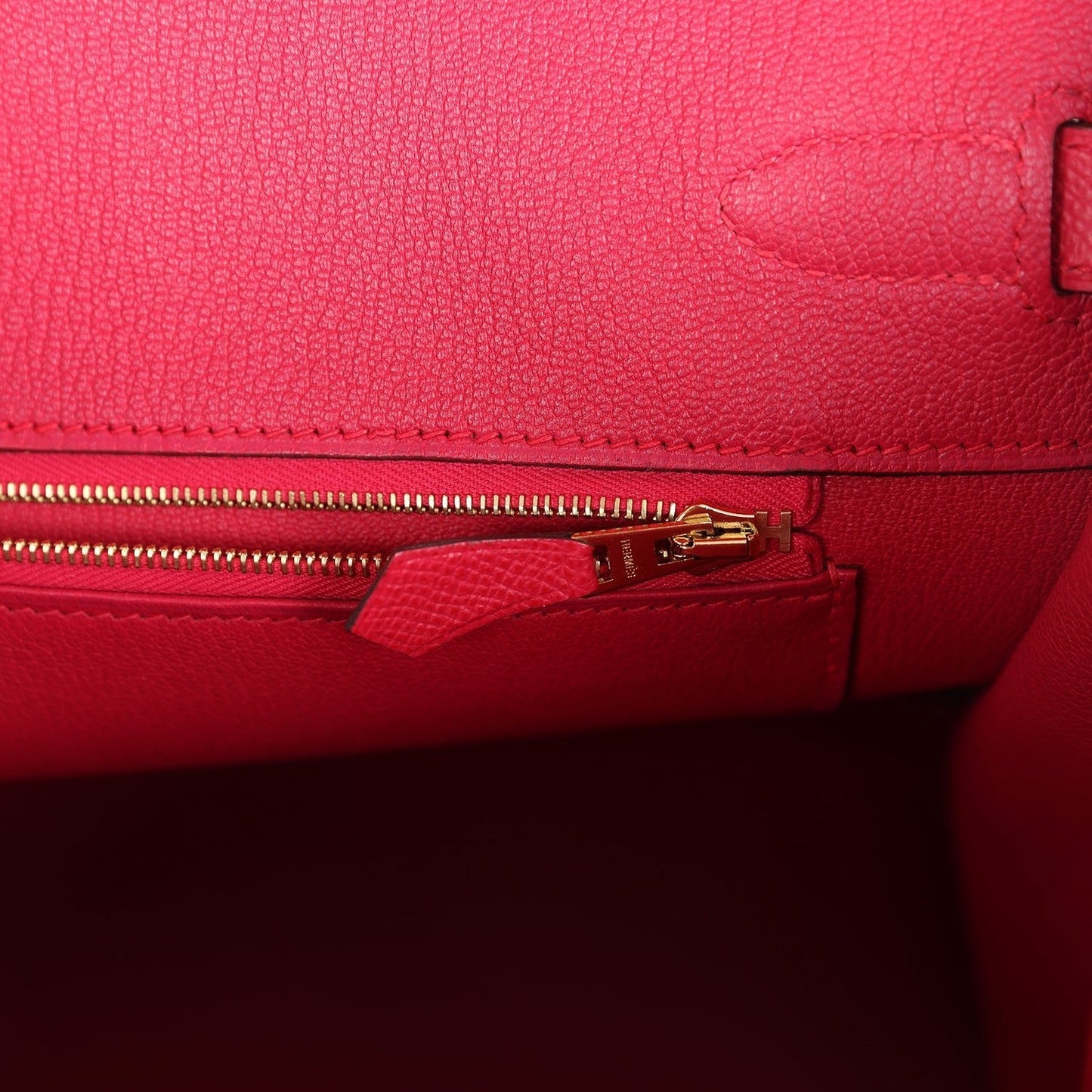 Hermes Birkin 35 Rose Extreme Epsom Gold Hardware