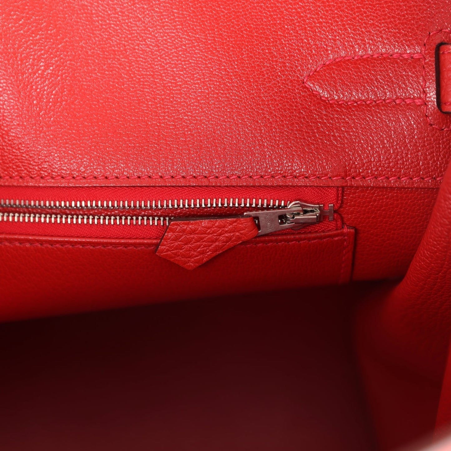 Hermes Birkin 35 Geranium Togo Palladium Hardware