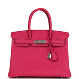 Hermes Birkin 30 Rose Mexico Togo Palladium Hardware