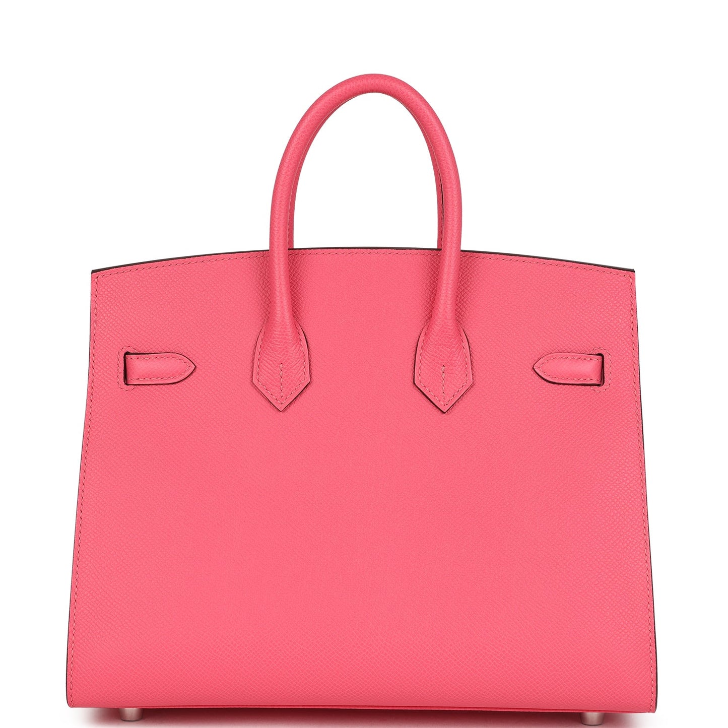 Hermes Birkin Sellier 25 Rose Azalee Epsom Palladium Hardware
