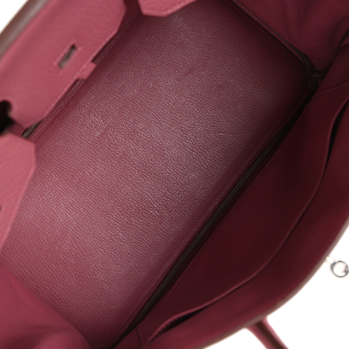 Hermes Birkin 35 Bois De Rose Fjord Palladium Hardware