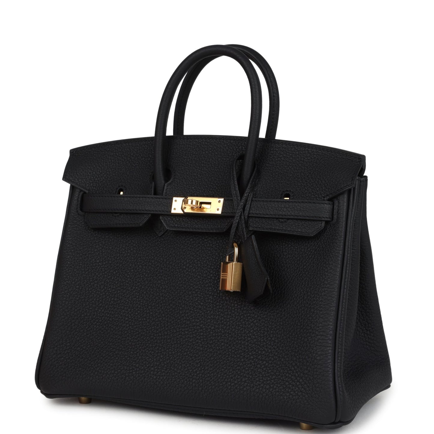 Hermes Birkin 25 Black Togo Gold Hardware