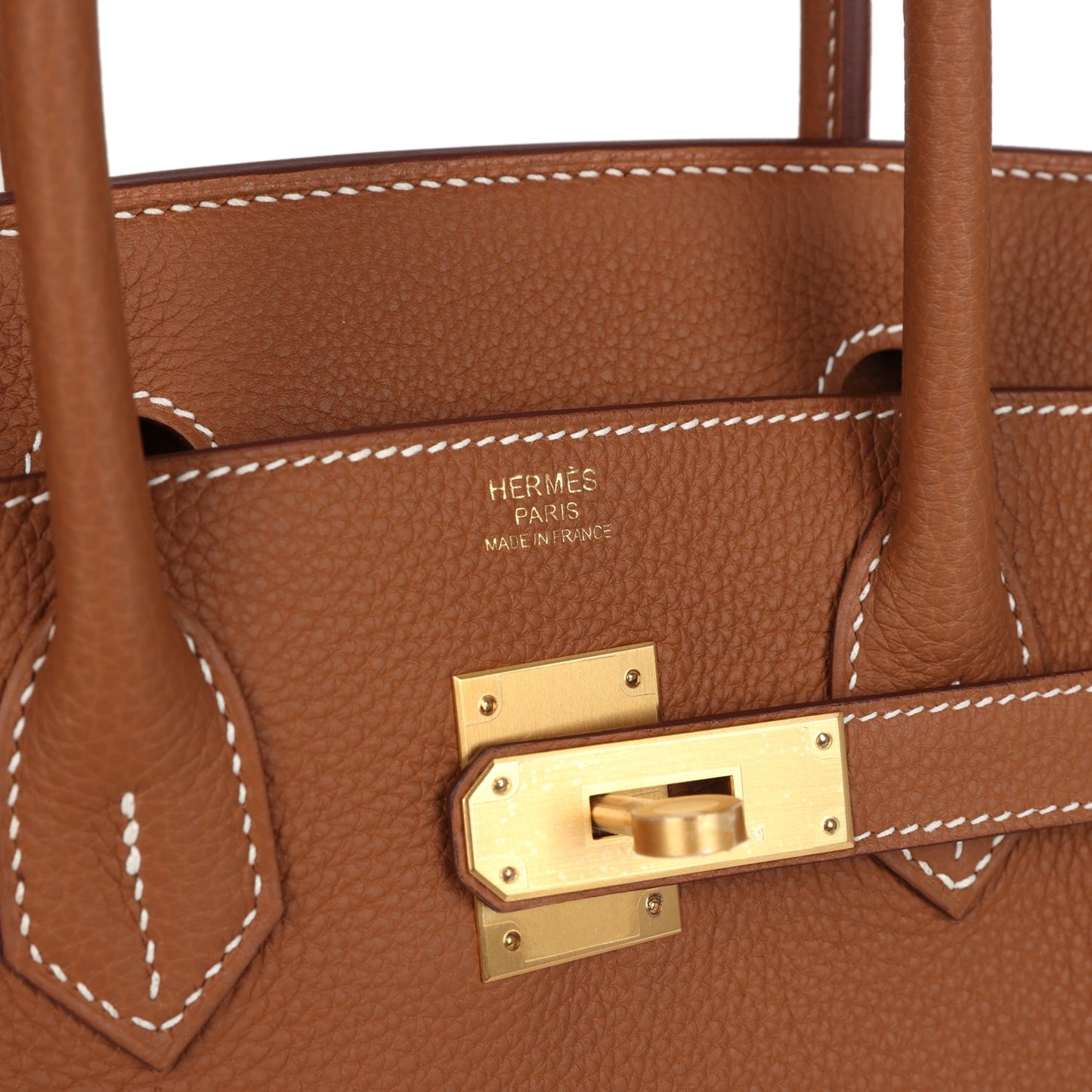 Hermes Birkin 30 Gold Togo Brushed Gold Hardware