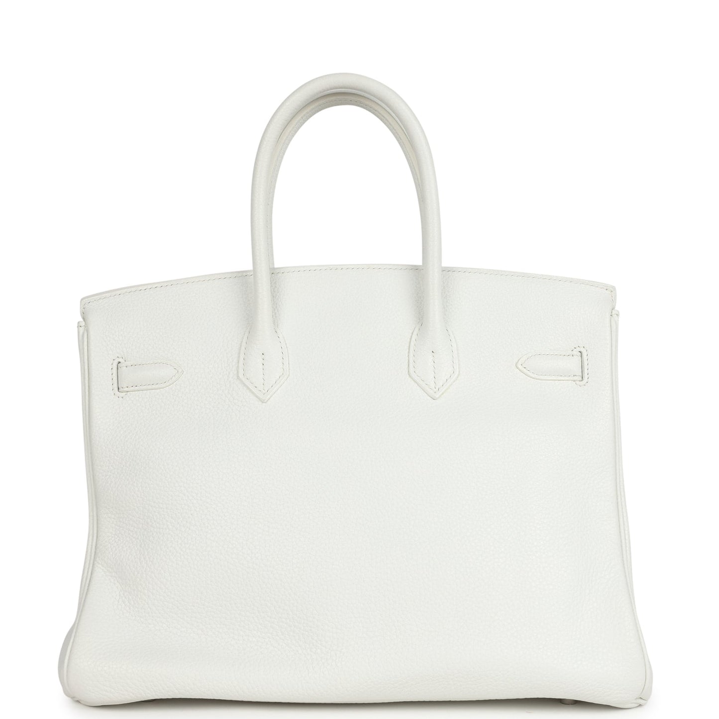Hermes Birkin Club 35 White and Gris Perle Clemence and Sanguine Lizard Palladium Hardware